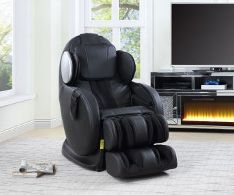 ACME Pacari Massage Chair in Black PU LV00570