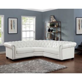 Aliso Leather Symmetrical Sectional