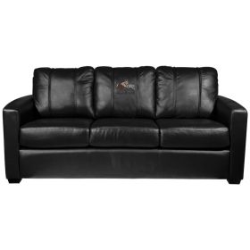 Silver Sofa with Horses Quarter Collage Logo Panel
