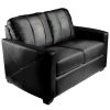 Silver Loveseat with Horse Head Logo Panel