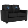 Silver Loveseat with Minnesota Timberwolves Primary Logo
