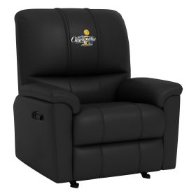 Rocker Recliner with Golden State Warriors 2022 Champions Logo