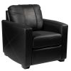 Silver Club Chair with Horse Head Logo Panel