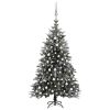 Artificial Christmas Tree Green PVC Large Adjustable Armrests