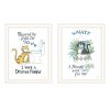 Trendy Decor 4U 2- Piece Vignette I have a Drinking Problem!! Black Framed Wall Art for Living Room