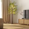 5.9ft Lighted Artificial Olive Tree with LED Fairy Lights with LED Fairy Lights for Garden Patio Front door Party Indoor Outdoor Decor