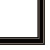 Trendy Decor 4U 2- Piece Vignette It's Called Furr-niture Isn't It? Black Framed Wall Art for Living Room