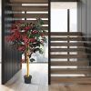 1PC 4 Feet Tall Artificial Ficus Tree with Nursery Pot