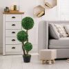 36 Inch Tall Artificial Boxwood Topiary Tree in Pot