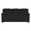 Silver Sofa with Father's Day Super Dad Logo Panel