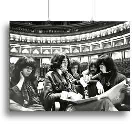 Deep Purple go classical Canvas Print or Poster (Type: Standard Framed Canvas Print, size: 16" x 12" / 42cm x 30cm (approx))