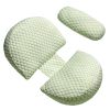 Pregnancy Pillows Adjustable Support Maternity Pillow Soft Side Sleeper Pregnancy Pillows Wedge Pillow with Detachable Pillow Cover