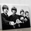 The Beatles with their MBEs Canvas Print or Poster
