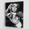 Alice Cooper with his snake Katrina Canvas Print or Poster