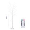 Lighted Birch Tree Artificial White Birch Twig Tree with 8 Warm White Lighting Modes for Wedding Party Christmas Holiday Festival Home Decoration