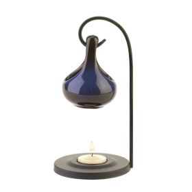 Tear Drop Oil Warmer (Color: Cobalt Blue)