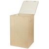 Foldable Laundry Hampers Washing Clothes Laundry Basket w/ Lid Handles Storage Organizer