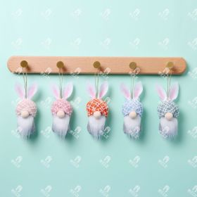 Bunny Faceless Dwarf Plush Ornament Kids Room Home Decoration Doll (Style: 01)