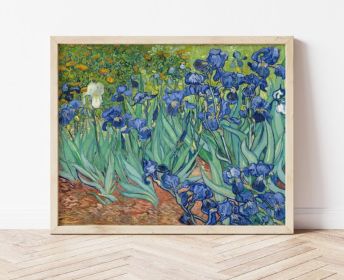 Vibrant Irises Poster: Add a Splash of Color to Your Space (size: 40x60)