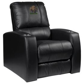 Relax Home Theater Recliner with Buffalo American Logo Panel (material: Commercial Grade Synthetic Leather)