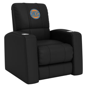 Relax Home Theater Recliner with New York Knicks Secondary (material: Top Grain Leather *Custom Order 8 Week Lead time No Returns*)