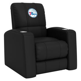 Relax Home Theater Recliner with Philadelphia 76ers Primary (material: Top Grain Leather *Custom Order 8 Week Lead time No Returns*)