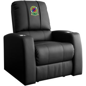 Relax Home Theater Recliner with Houston Rockets Team Commemorative Logo (material: Commercial Grade Synthetic Leather)