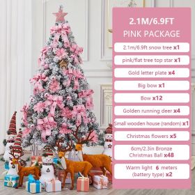 1PC artificial trees, home decor artificial trees, outdoor decorations, party supplies (inch: 82.5in, Colors: Pink)