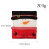 Christmas Decoration Creative Cute Old Man Snowman Envelope Chair Cover Home Restaurant Place Arrangement