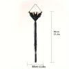 1pc Halloween Decor, Bat Gothic Home Decor, Witch Lace Wall Hanging Gothic Decor, Halloween Decor Ghost Decor Gothic Wall Decor,wall Decor