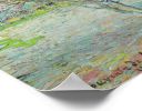 Enchanting Blossoms: Flowering Peach Tree Poster