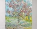 Enchanting Blossoms: Flowering Peach Tree Poster