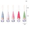 Hanging Christmas Faceless Gnome Plush Ornament Kids Room Home Decoration Doll 5-pc Set