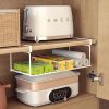 "European Style Shoe Rack - Heavy-Duty Adjustable Shelves + Storage Basket"